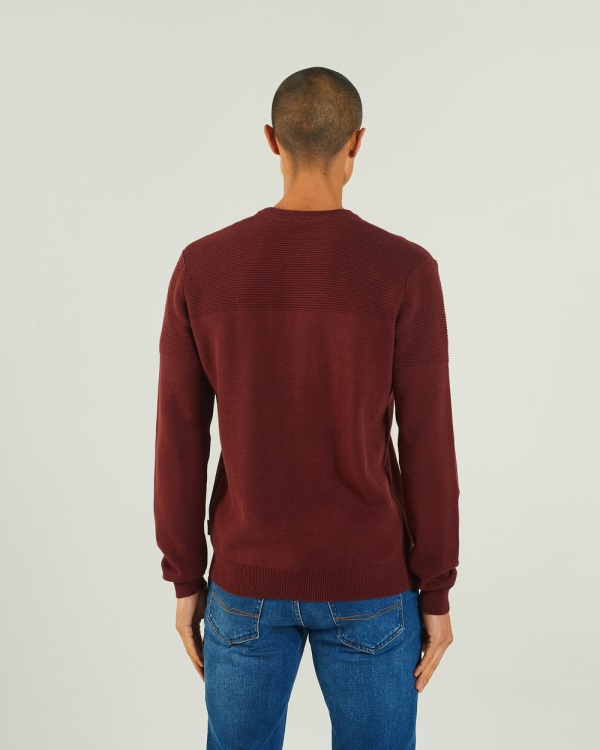 Diesel Eden Sweater Vineyard Red