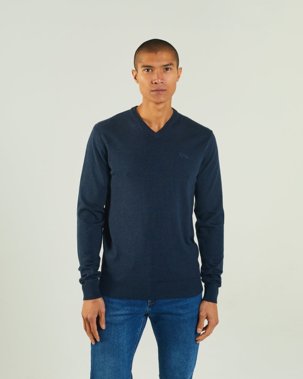 Diesel Tony V Neck Navy Blazer