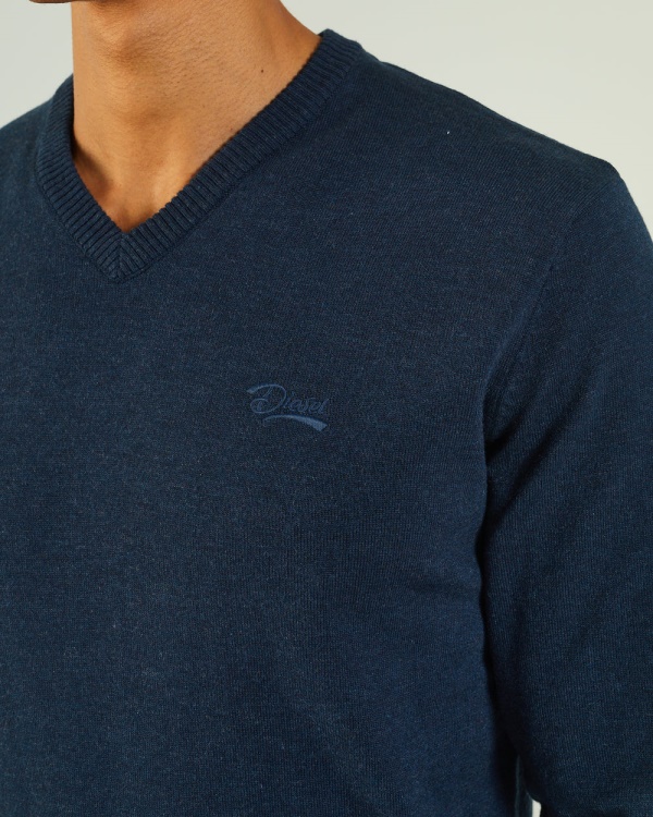 Diesel Tony V Neck Navy Blazer