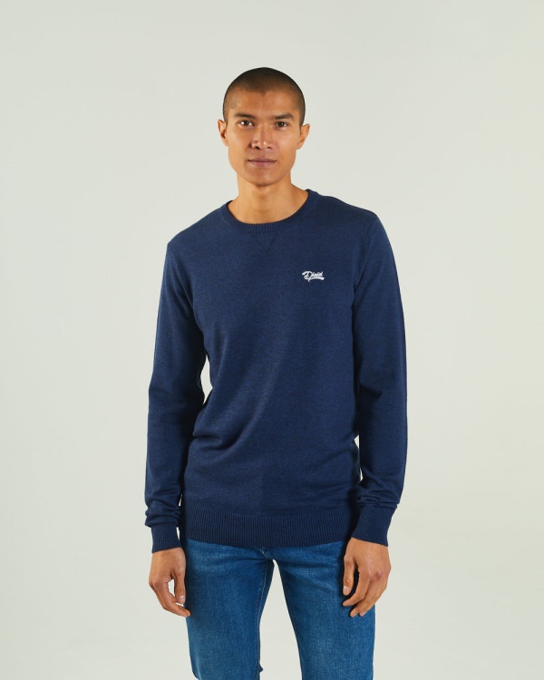 Dylan Round Neck Navy Blazer Diesel