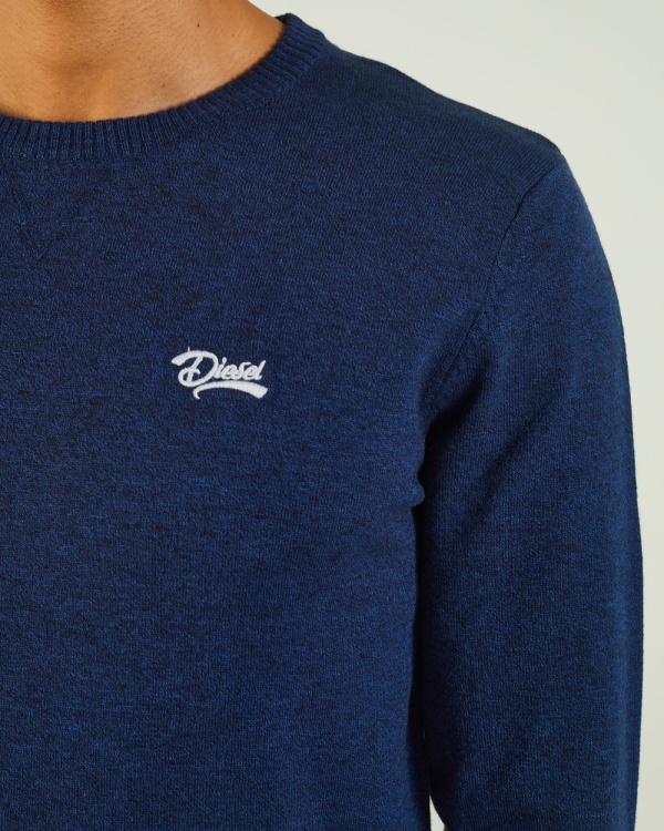 Dylan Round Neck Navy Blazer Diesel