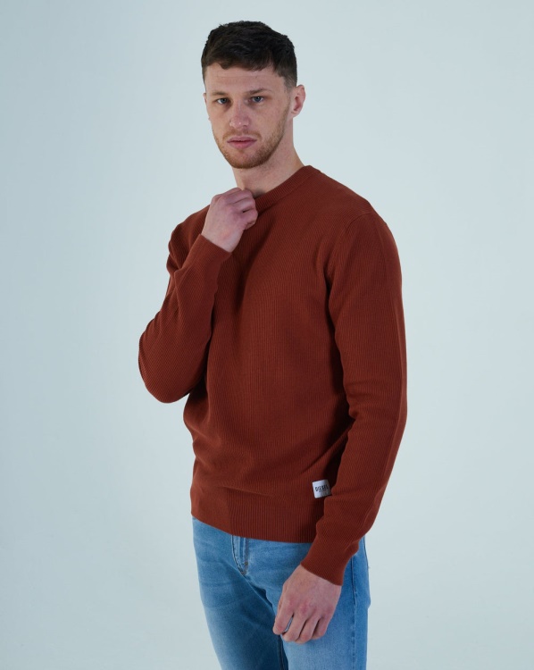 Diesel Millard Sweater Jaipur Ginger Red