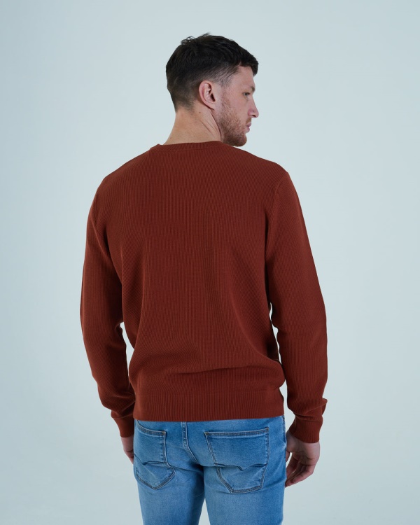 Diesel Millard Sweater Jaipur Ginger Red