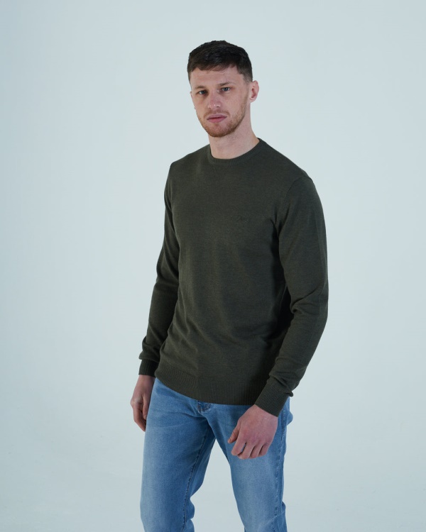 Khaki Dale Round Neck Combat Green Diesel