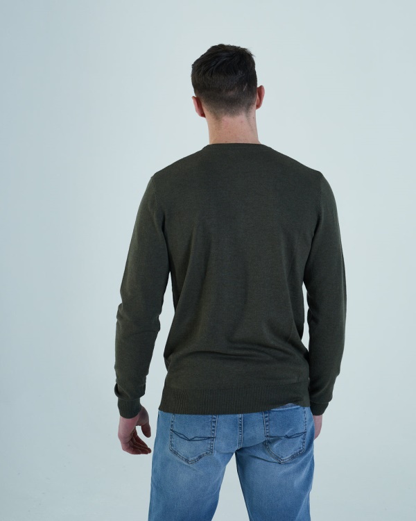 Khaki Dale Round Neck Combat Green Diesel