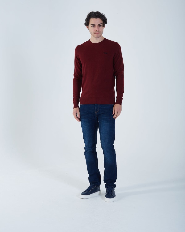 Diesel Dale Round Neck Biking Red