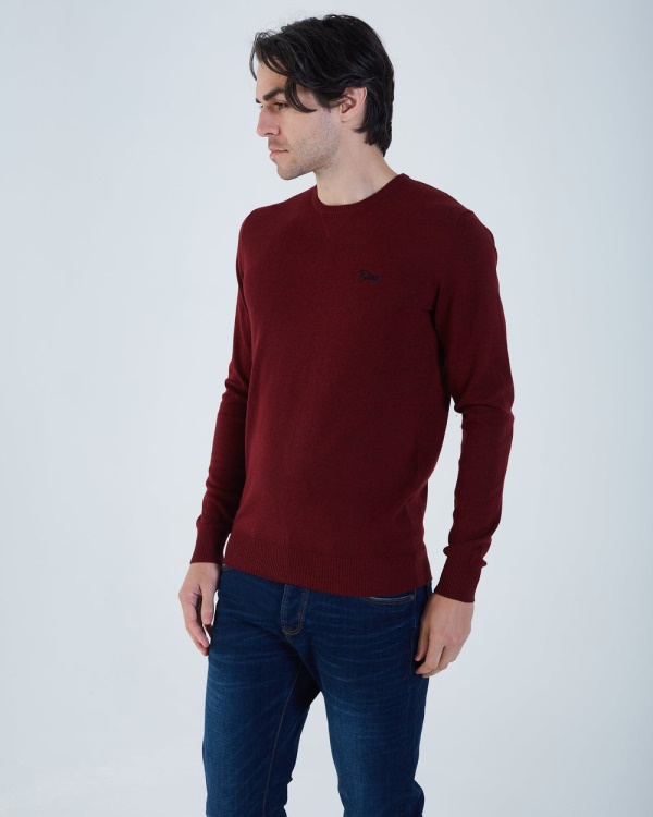 Diesel Dale Round Neck Biking Red