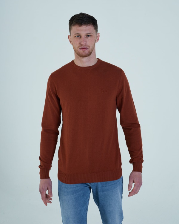 Diesel Dale Round Neck Jaipur Ginger Red