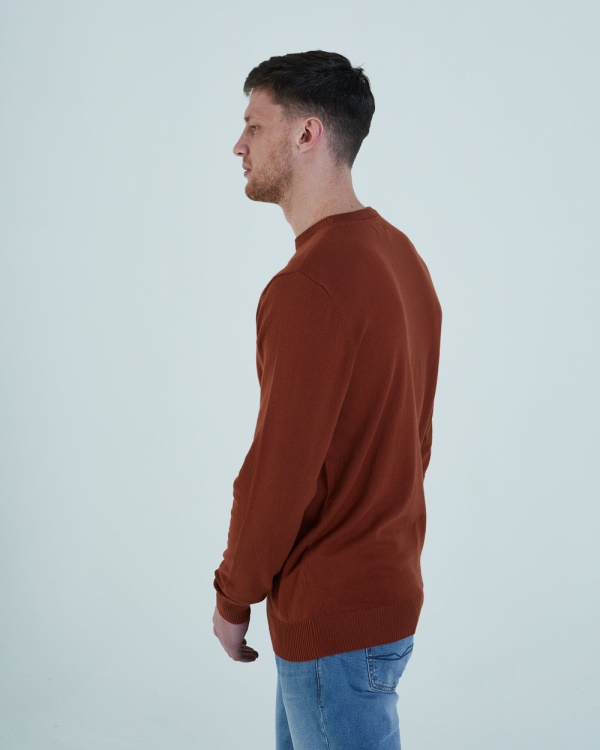 Diesel Dale Round Neck Jaipur Ginger Red