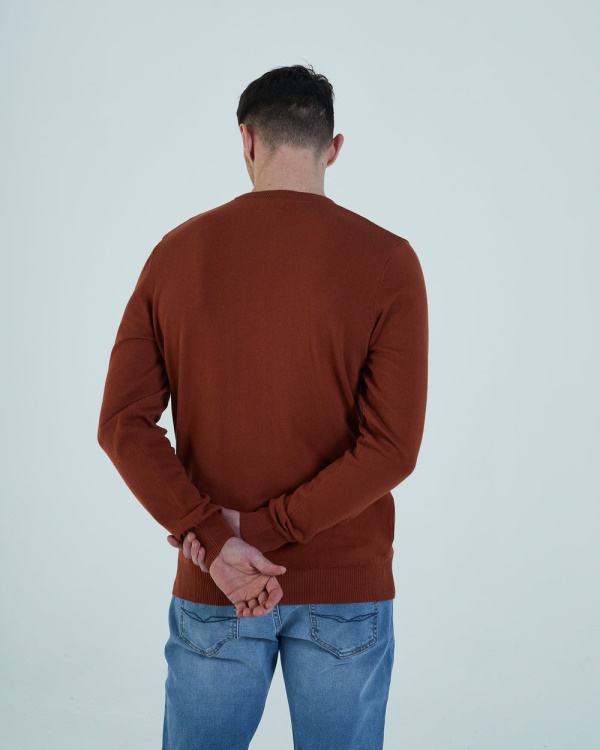 Diesel Dale Round Neck Jaipur Ginger Red