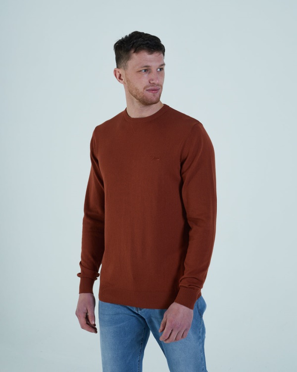 Diesel Dale Round Neck Jaipur Ginger Red