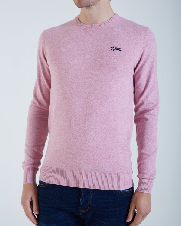 Dale Round Neck Cameo Pink Diesel