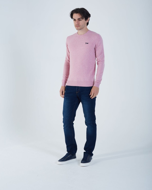 Dale Round Neck Cameo Pink Diesel