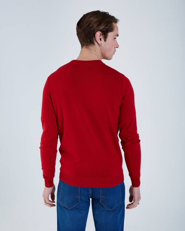 Diesel Dale Round Neck High Risk Red Mel
