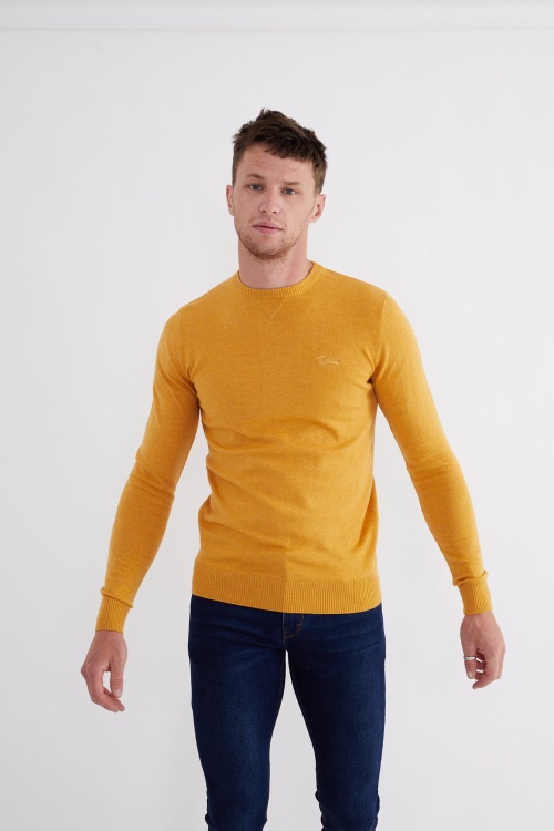 Dale Round Neck Mineral Yellow Mel Diesel
