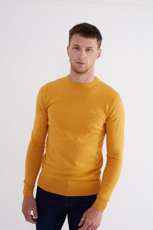 Dale Round Neck Mineral Yellow Mel Diesel