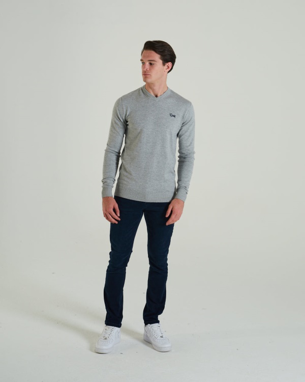 Alloy Melange Tom V Neck Alloy Melange Diesel