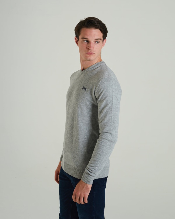 Alloy Melange Tom V Neck Alloy Melange Diesel