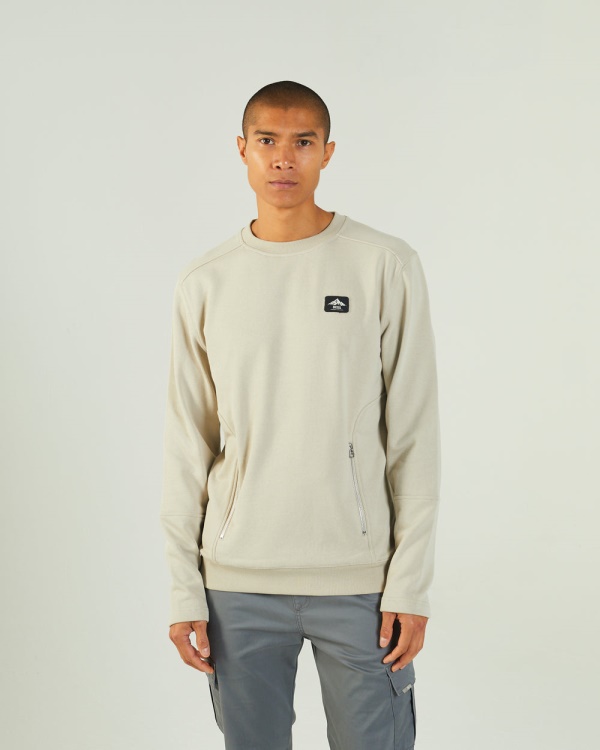 Andes Sweatshirt Sandy Dune Diesel Beige