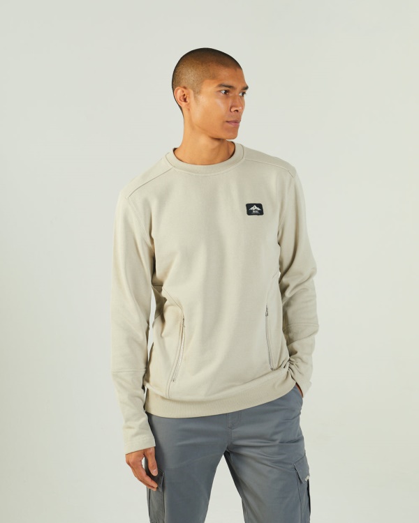 Andes Sweatshirt Sandy Dune Diesel Beige
