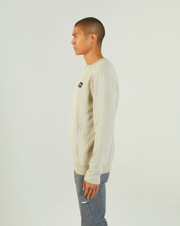 Andes Sweatshirt Sandy Dune Diesel Beige