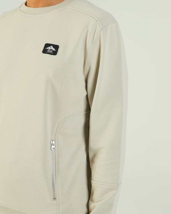 Andes Sweatshirt Sandy Dune Diesel Beige