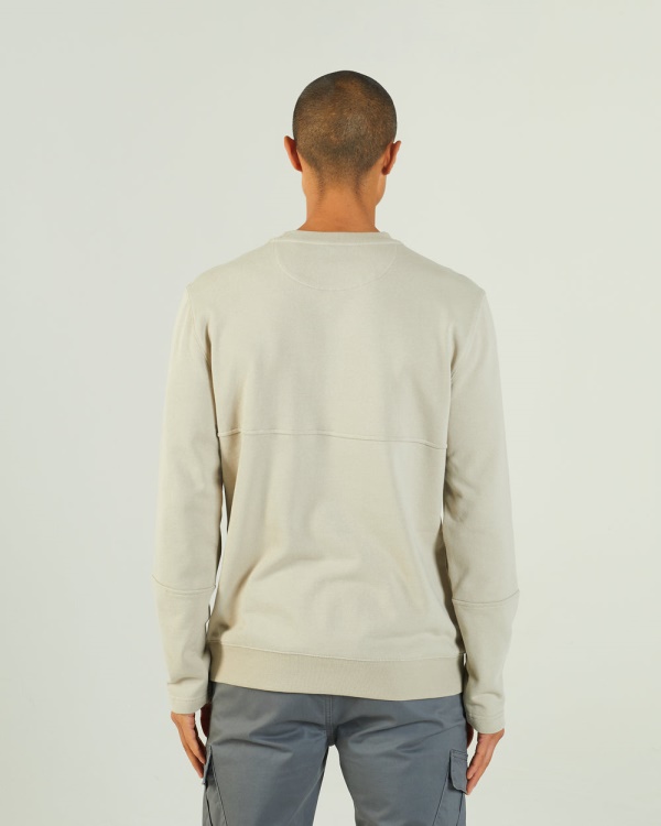 Andes Sweatshirt Sandy Dune Diesel Beige