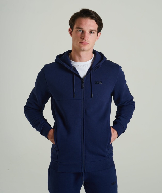 Octavian Zipper Sapphire Diesel Blue