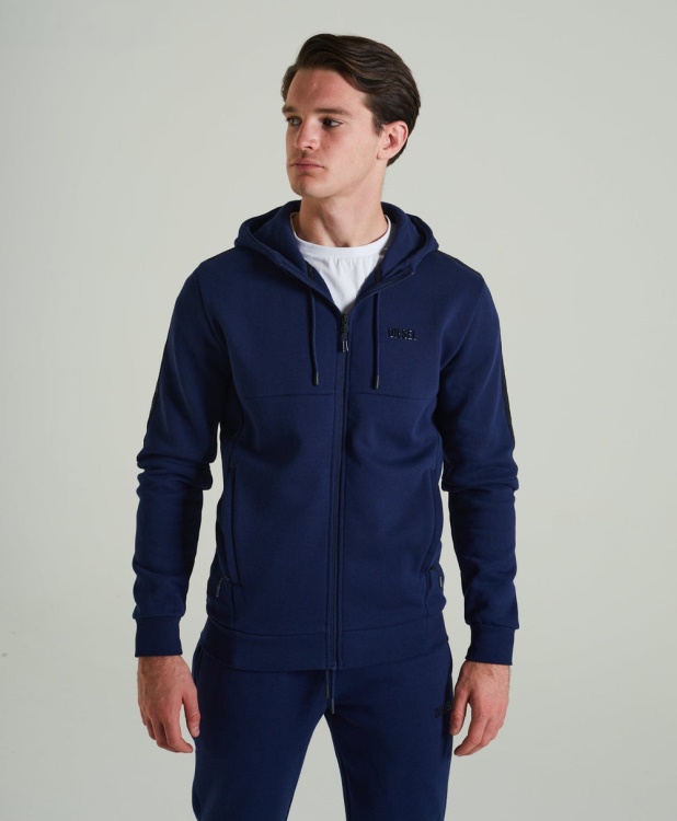 Octavian Zipper Sapphire Diesel Blue