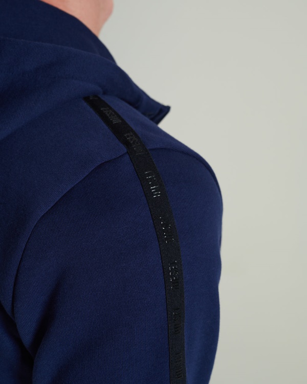 Octavian Zipper Sapphire Diesel Blue