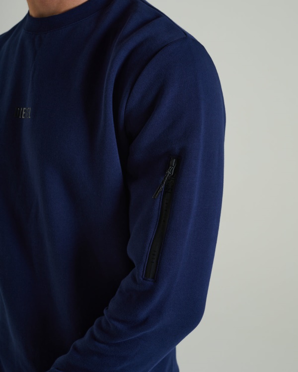 Ikaris Sweatshirt Sapphire Diesel Blue