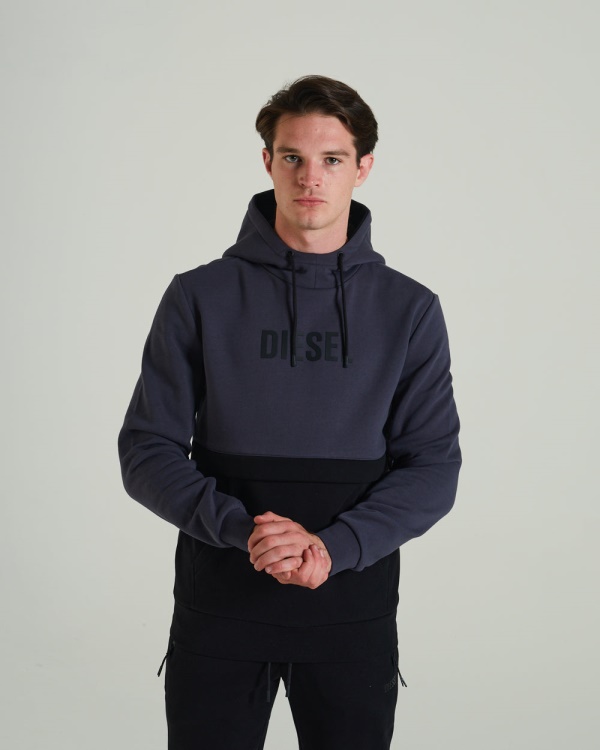 Diesel Marcellus Hoodie Thunder Grey