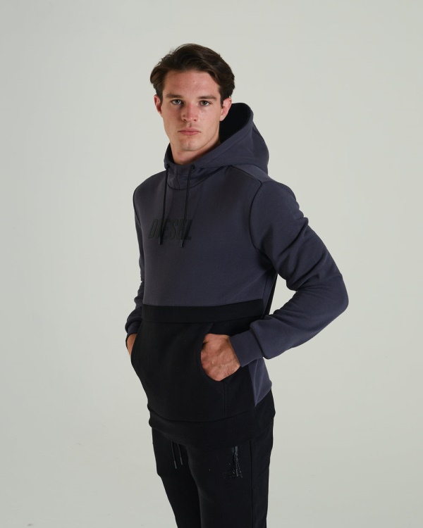 Diesel Marcellus Hoodie Thunder Grey