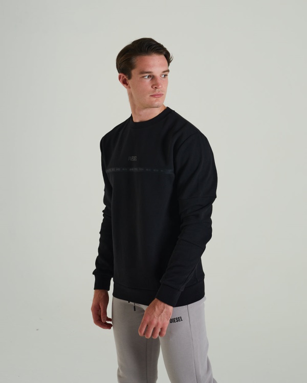 Diesel Cairo Sweatshirt New Black