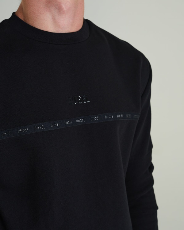 Diesel Cairo Sweatshirt New Black