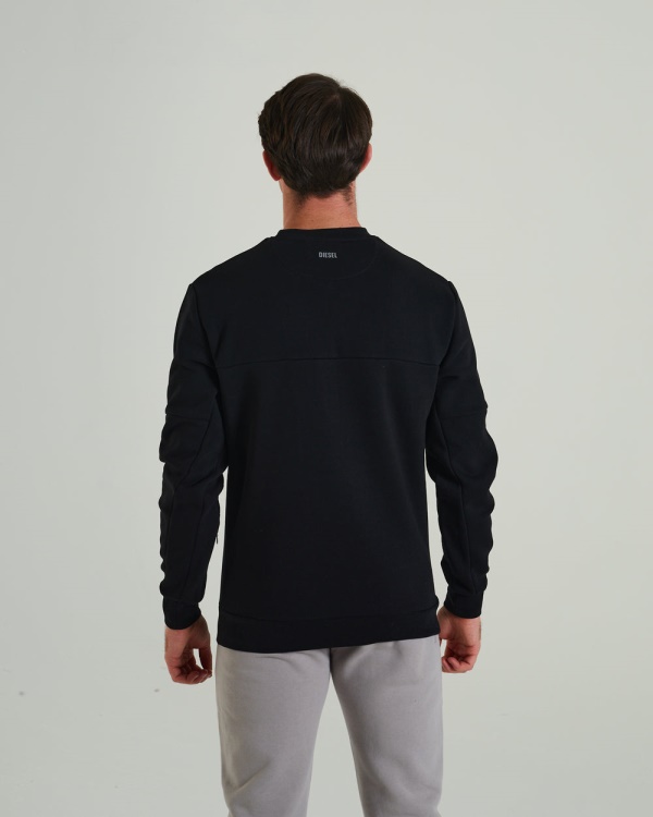 Diesel Cairo Sweatshirt New Black