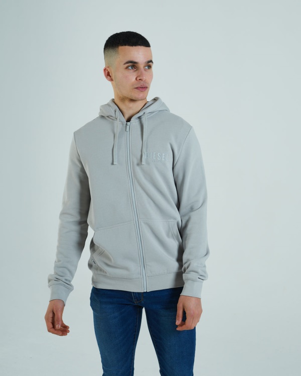 Diesel Kolby Zipper Iceberg Grey