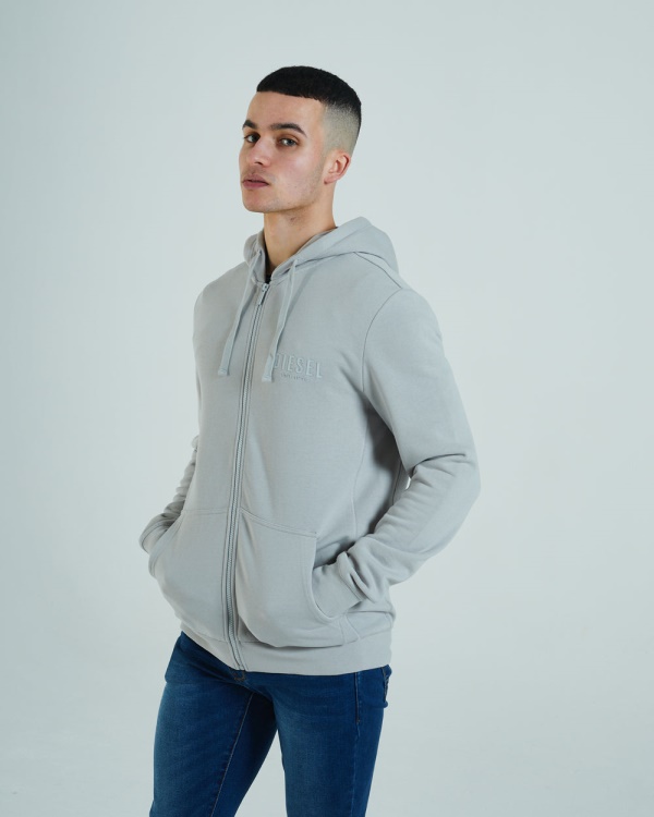 Diesel Kolby Zipper Iceberg Grey