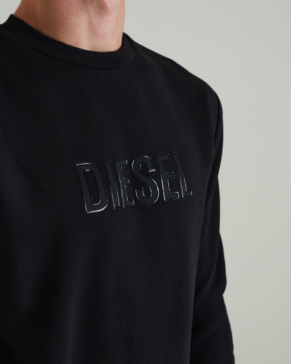 Tobias Sweatshirt New Diesel Black
