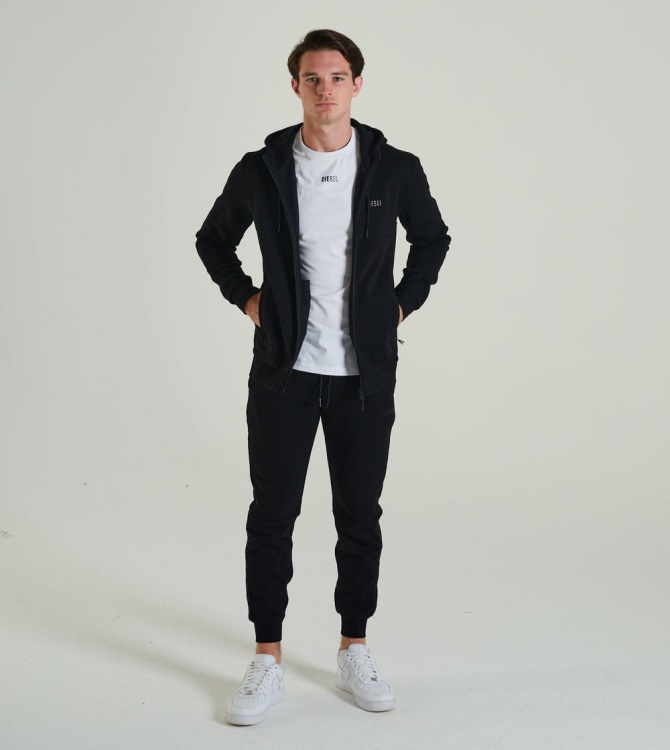 Diesel Octavian Zipper New Black