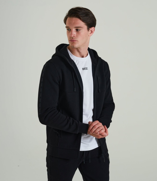 Diesel Octavian Zipper New Black