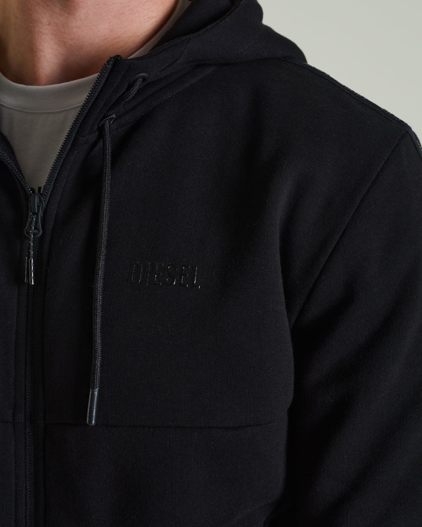 Diesel Octavian Zipper New Black