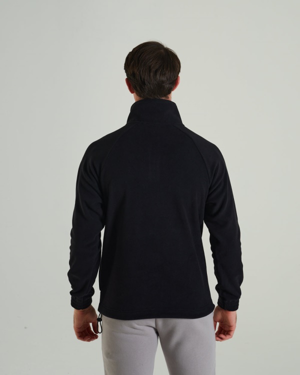 Trojan Fleece Half Zip New Diesel Black