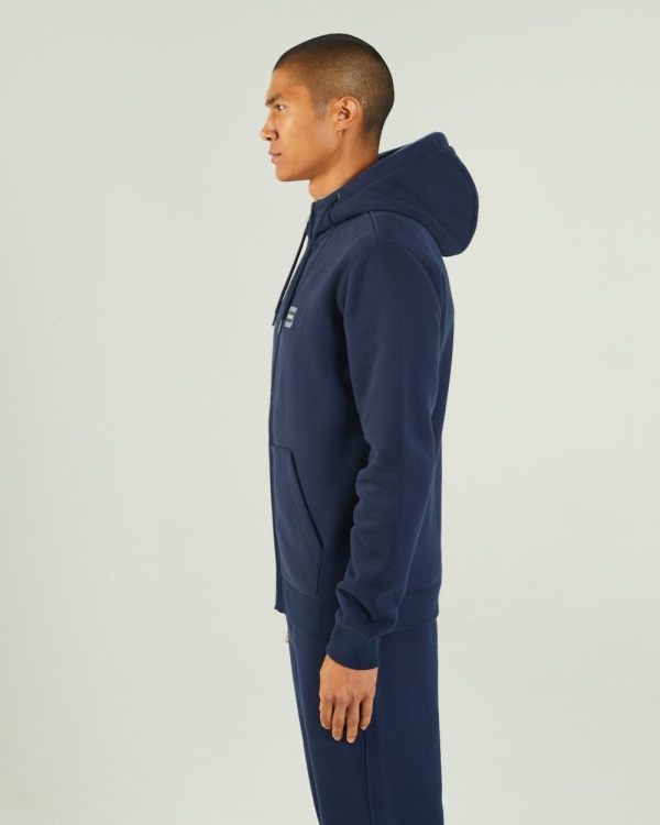 Diesel Harvey Zipper Navy Blazer