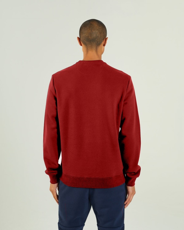 Diesel Harding Sweatshirt Red Dahlia