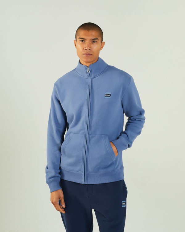 Diesel Hayes Funnel Zip Mountain Blue