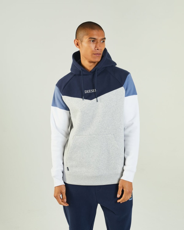 Huxley Hood Navy Blazer Diesel