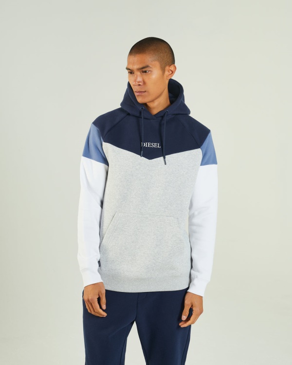 Huxley Hood Navy Blazer Diesel
