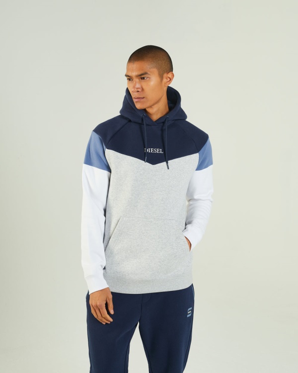 Huxley Hood Navy Blazer Diesel