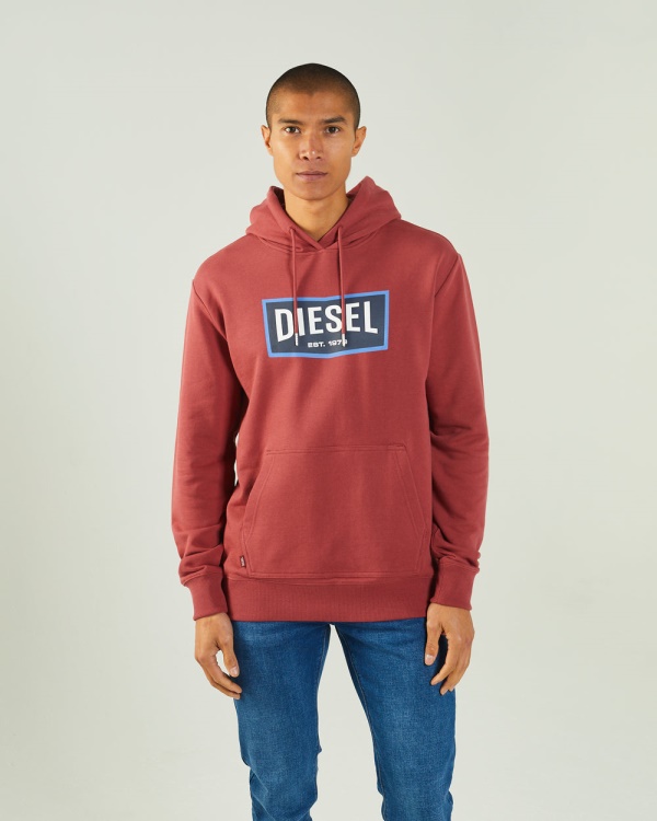 Mark Hoodie Red Oxide Diesel